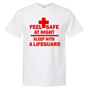 Feel Safe At Night Sleep With A Lifeguard Garment-Dyed Heavyweight T-Shirt