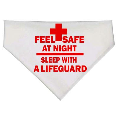 Feel Safe At Night Sleep With A Lifeguard USA-Made Doggie Bandana