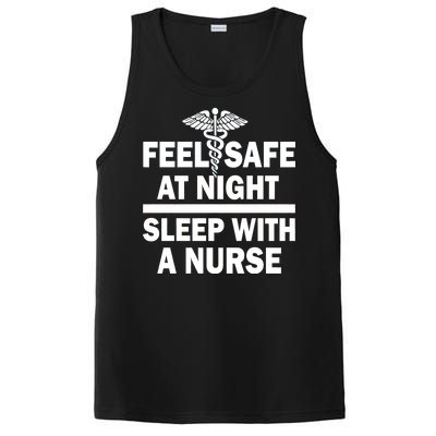 Feel Safe At Night Sleep With A Nurse PosiCharge Competitor Tank