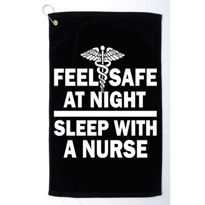 Feel Safe At Night Sleep With A Nurse Golf Towel
