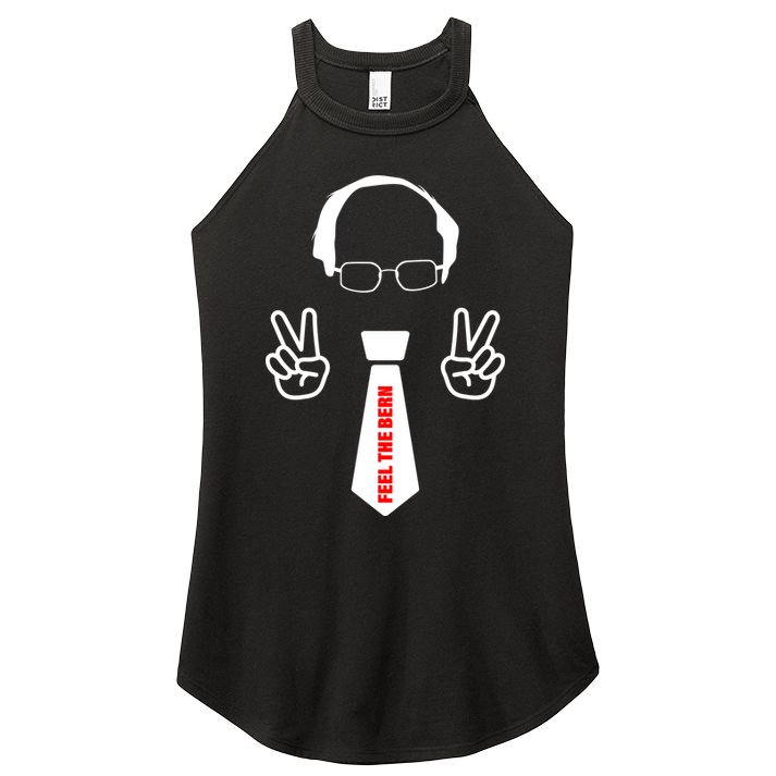 Feel The Bern Women's Perfect Tri Rocker Tank