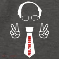 Feel The Bern Vector Backpack