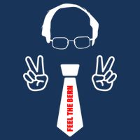 Feel The Bern Drawstring Bag