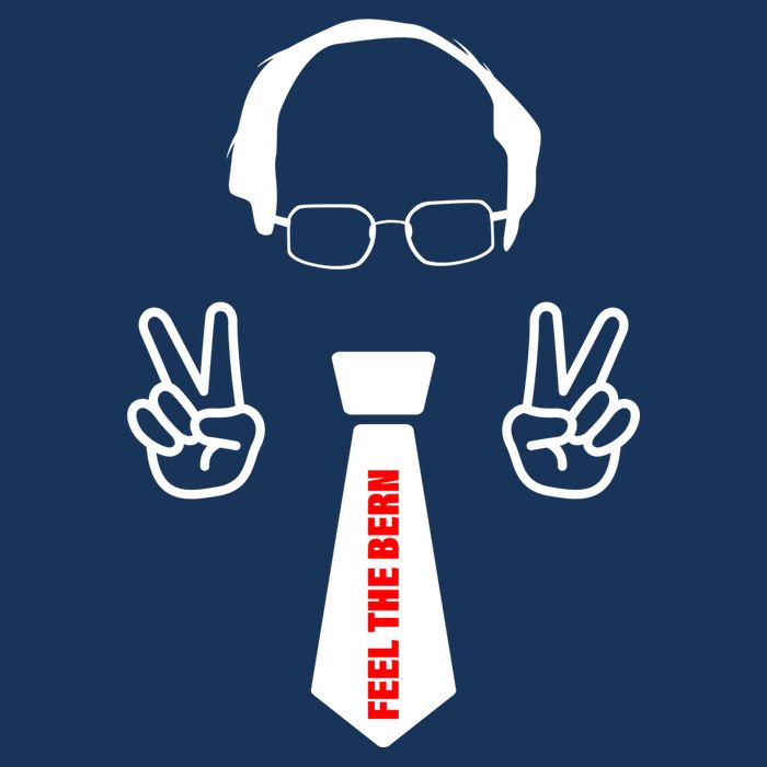 Feel The Bern Drawstring Bag