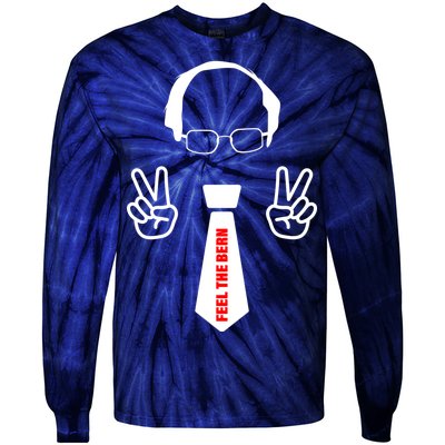 Feel The Bern Tie-Dye Long Sleeve Shirt