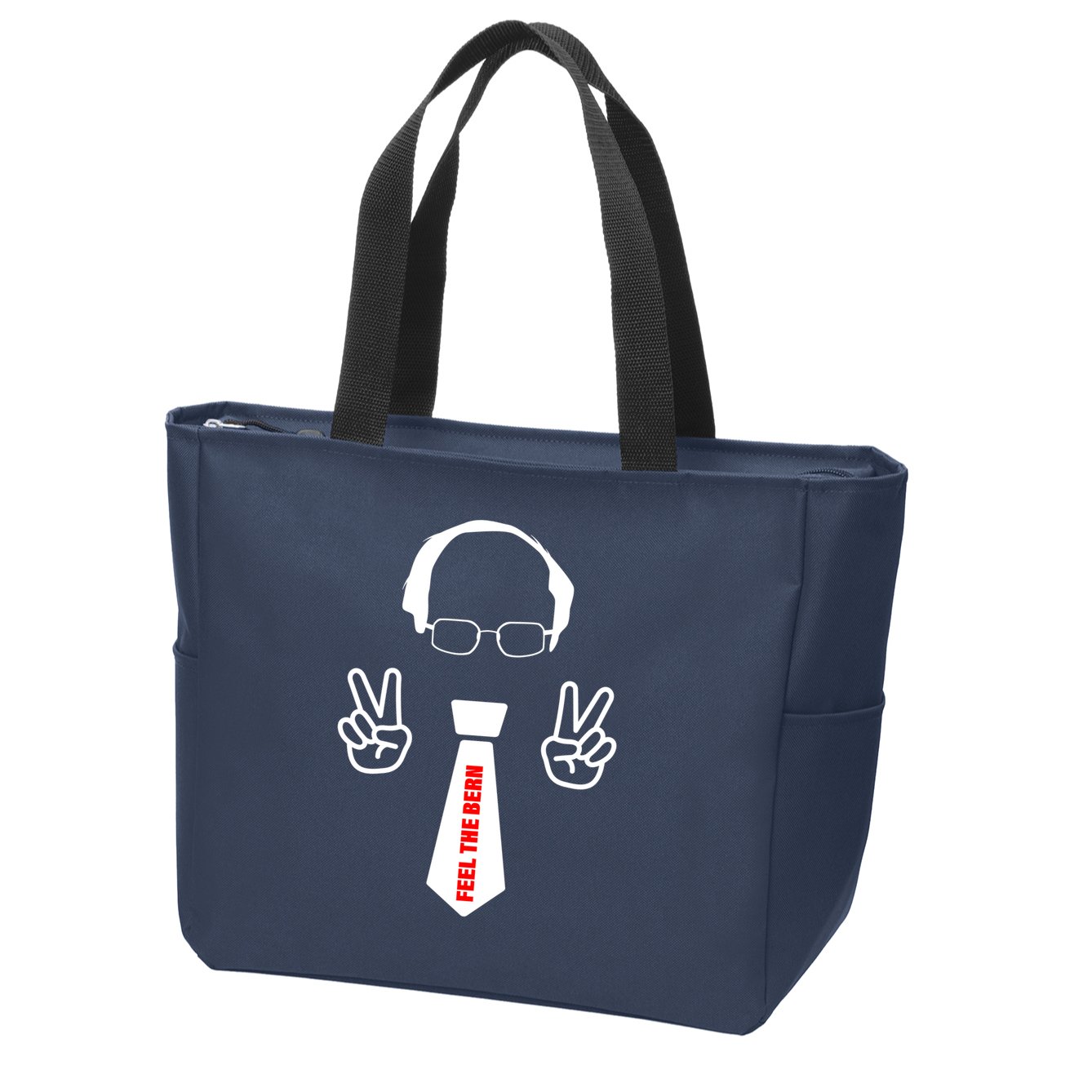 Feel The Bern Zip Tote Bag