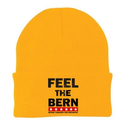 Feel The Bern Bernie Sanders Knit Cap Winter Beanie