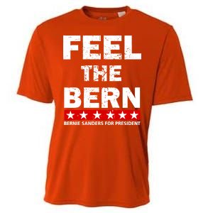 Feel The Bern Bernie Sanders Cooling Performance Crew T-Shirt