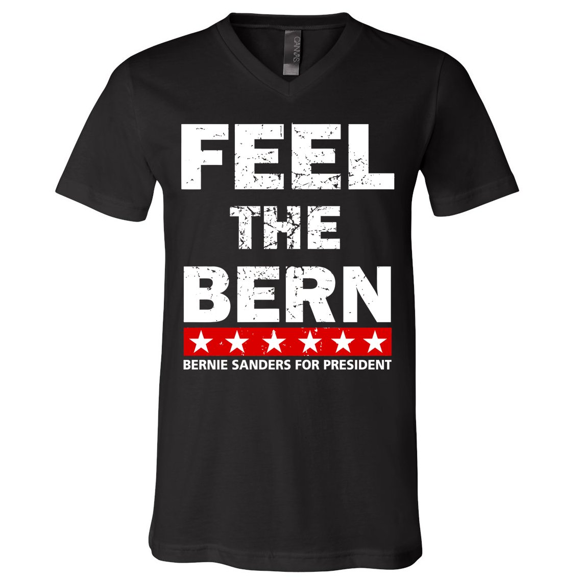 Feel The Bern Bernie Sanders V-Neck T-Shirt