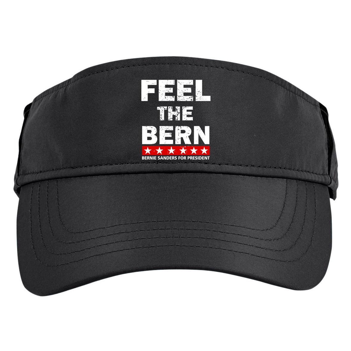Feel The Bern Bernie Sanders Adult Drive Performance Visor
