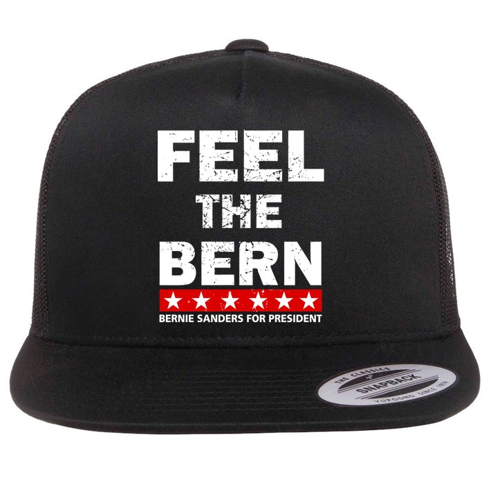 Feel The Bern Bernie Sanders Flatbill Hat