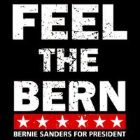 Feel The Bern Bernie Sanders Flatbill Hat