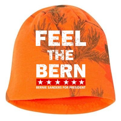 Feel The Bern Bernie Sanders Kati - Camo Knit Beanie