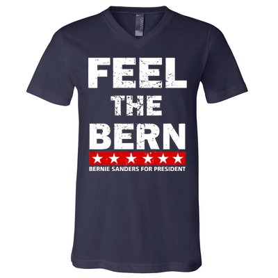 Feel The Bern Bernie Sanders V-Neck T-Shirt