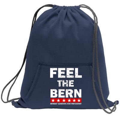 Feel The Bern Bernie Sanders Sweatshirt Cinch Pack Bag