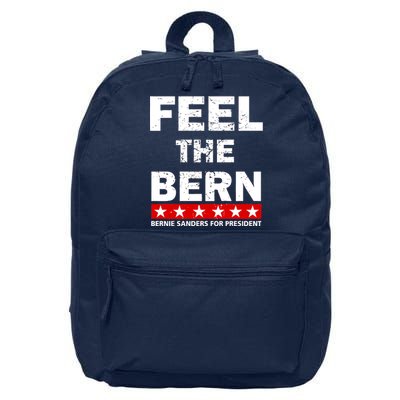 Feel The Bern Bernie Sanders 16 in Basic Backpack