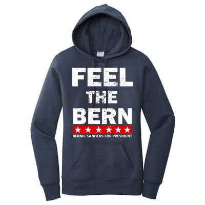 Feel The Bern Bernie Sanders Women's Pullover Hoodie