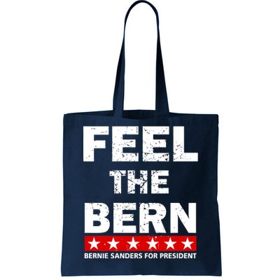 Feel The Bern Bernie Sanders Tote Bag