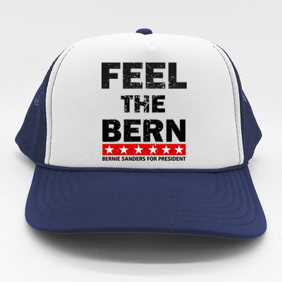 Feel The Bern Bernie Sanders Trucker Hat