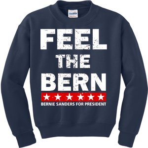 Feel The Bern Bernie Sanders Kids Sweatshirt