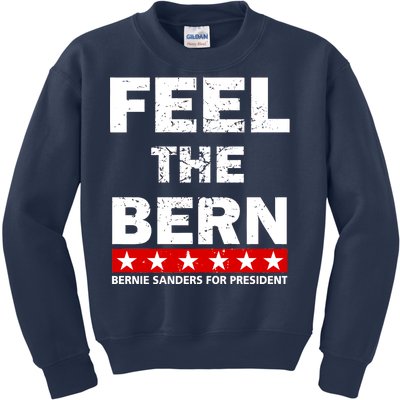 Feel The Bern Bernie Sanders Kids Sweatshirt