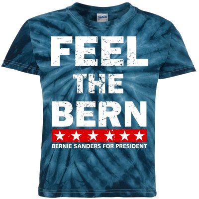 Feel The Bern Bernie Sanders Kids Tie-Dye T-Shirt