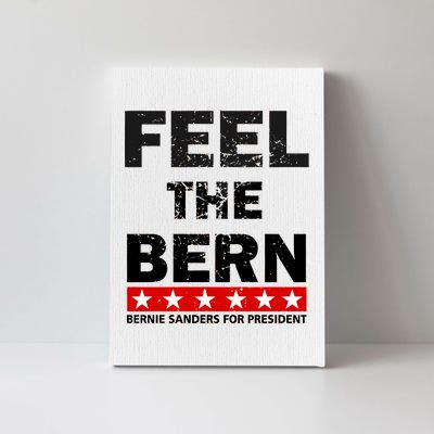 Feel The Bern Bernie Sanders Canvas