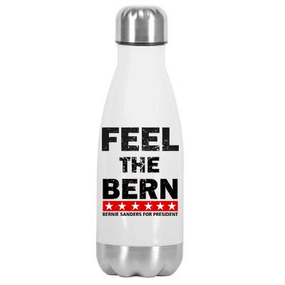 Feel The Bern Bernie Sanders Stainless Steel Insulated Water Bottle