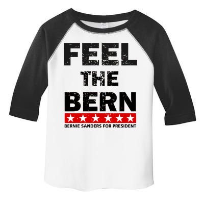 Feel The Bern Bernie Sanders Toddler Fine Jersey T-Shirt