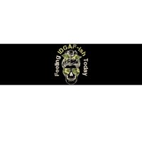 Feeling IDGAF-ish Today Army Print Hair Bun Skull Bumper Sticker