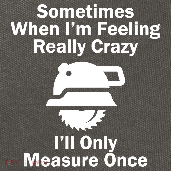 Feeling Really Crazy I'll Only Measure Once  Cotton Canvas Backpack