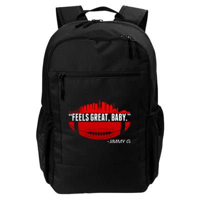 Feels Good Baby Jimmy G San Francisco Football Daily Commute Backpack