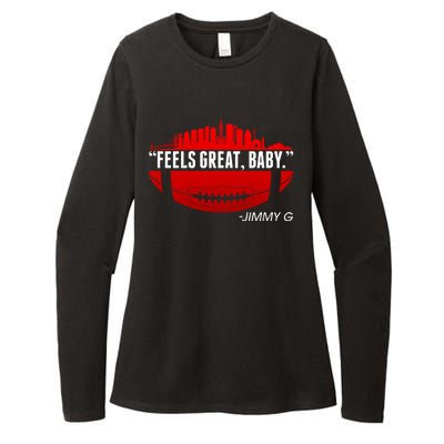 Feels Good Baby Jimmy G San Francisco Football Womens CVC Long Sleeve Shirt