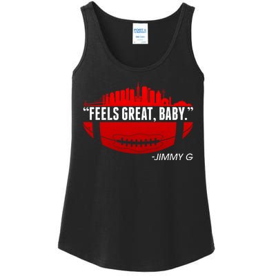 Feels Good Baby Jimmy G San Francisco Football Ladies Essential Tank