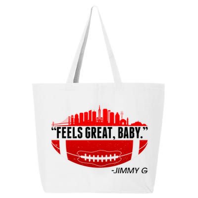 Feels Good Baby Jimmy G San Francisco Football 25L Jumbo Tote