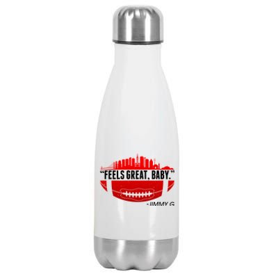 Feels Good Baby Jimmy G San Francisco Football Stainless Steel Insulated Water Bottle