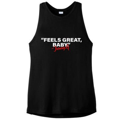 Feels Great Baby Jimmy G Ladies PosiCharge Tri-Blend Wicking Tank