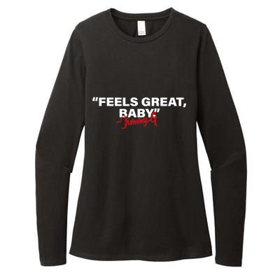 Feels Great Baby Jimmy G Womens CVC Long Sleeve Shirt