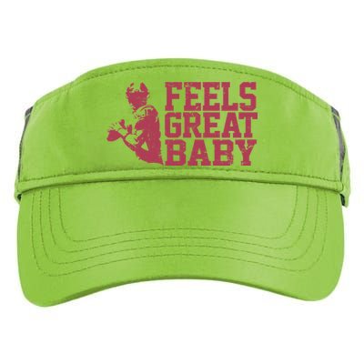 Feels Great Baby Jimmy G Football Vintage Adult Drive Performance Visor