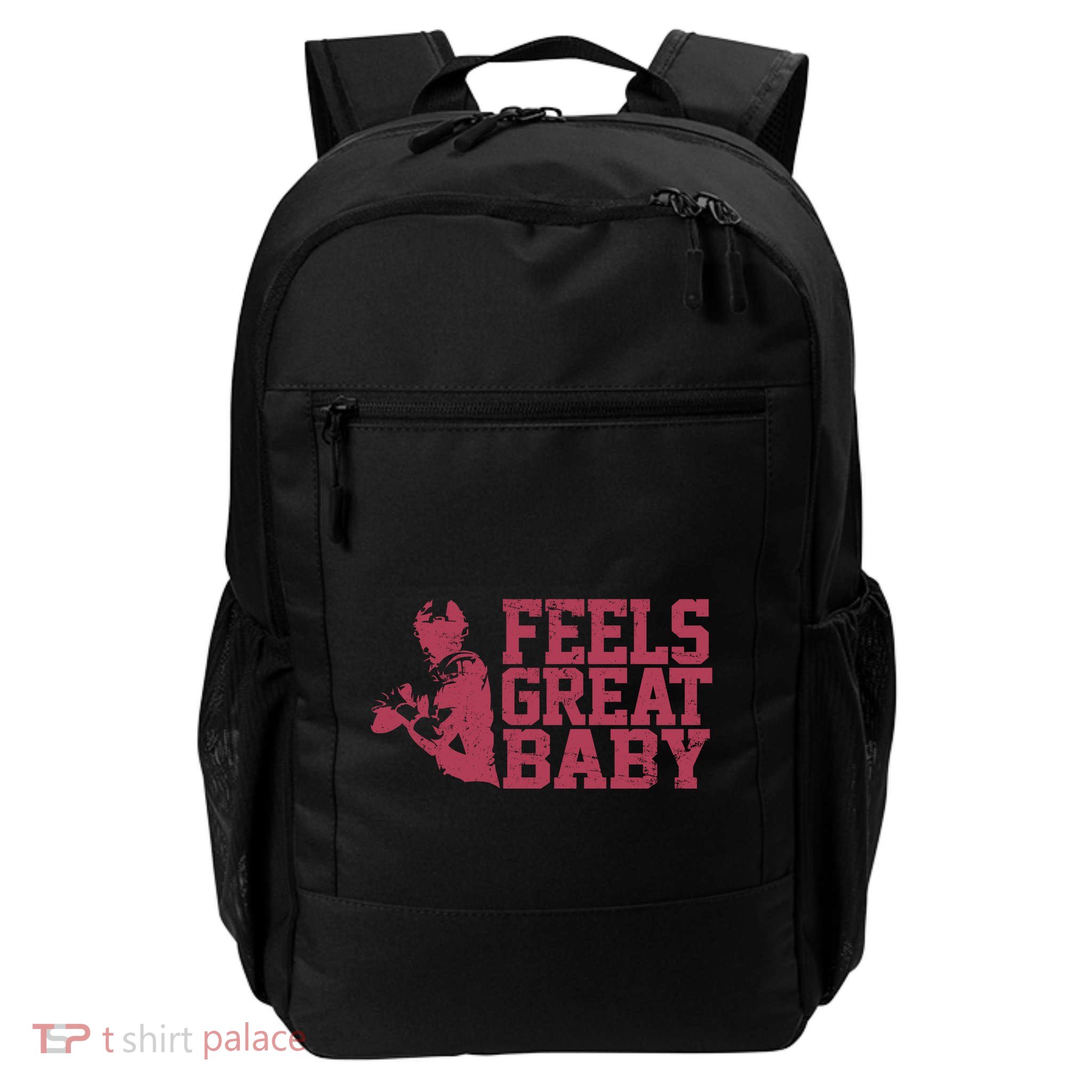 Feels Great Baby Jimmy G Football Vintage Backpack