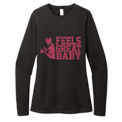 Feels Great Baby Jimmy G Football Vintage Womens CVC Long Sleeve Shirt