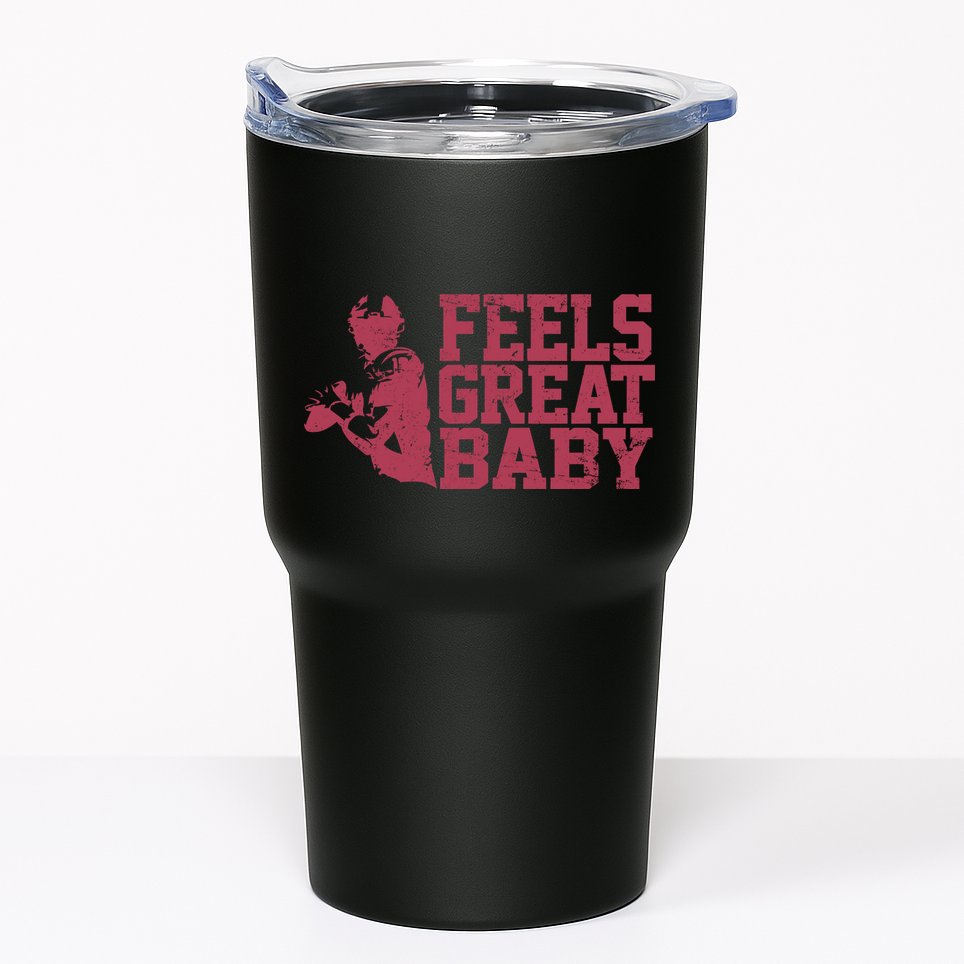Feels Great Baby Jimmy G Football Vintage Tumbler