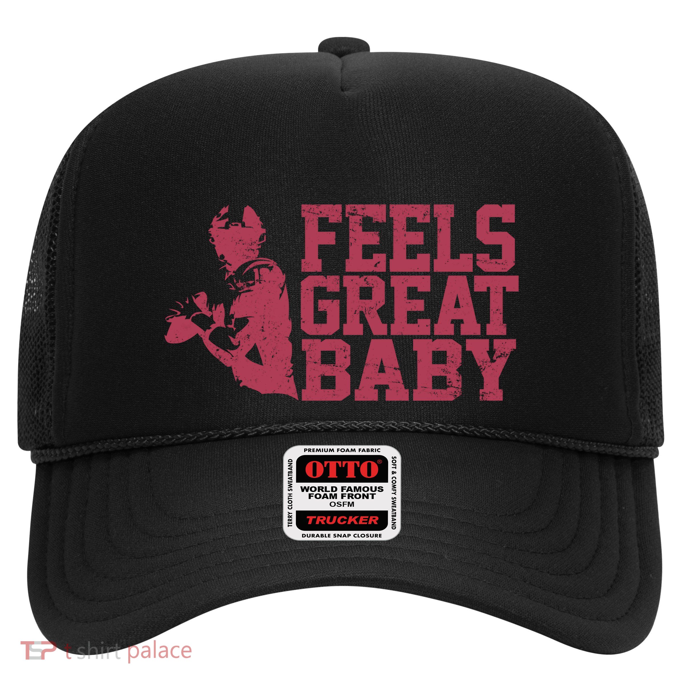 Feels Great Baby Jimmy G Football Vintage Trucker Hat