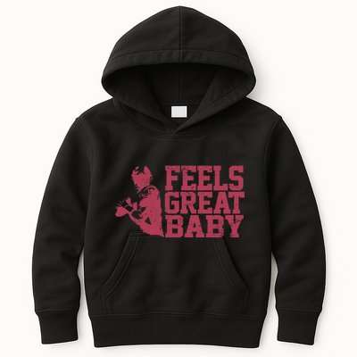 Feels Great Baby Jimmy G Football Vintage Kids Hoodie