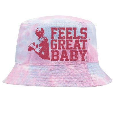 Feels Great Baby Jimmy G Football Vintage Tie-Dyed Bucket Hat