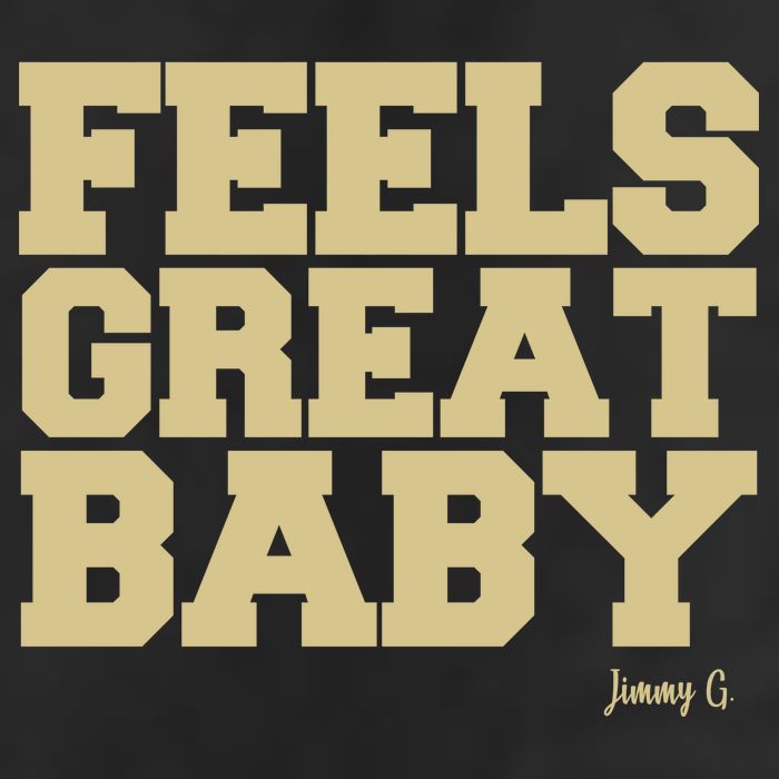 Feels Great Baby Jimmy G Funny Football 7 Panel Mesh Trucker Snapback Hat
