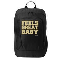 Feels Great Baby Jimmy G Funny Football City Backpack