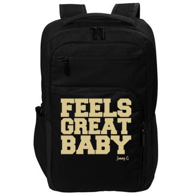 Feels Great Baby Jimmy G Funny Football Impact Tech Backpack