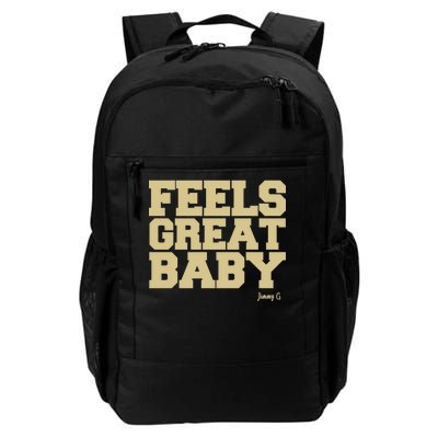 Feels Great Baby Jimmy G Funny Football Daily Commute Backpack