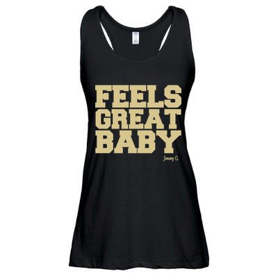 Feels Great Baby Jimmy G Funny Football Ladies Essential Flowy Tank